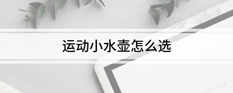 必威运动小水壶怎么选(图1)